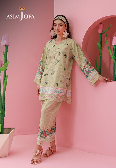 Asim Jofa | Eid Pret | AJPB-280-Brand:Asim Jofa-Type:Ladies Clothes-Mint-Lawn-House of Maryam- Buy in UK, USA