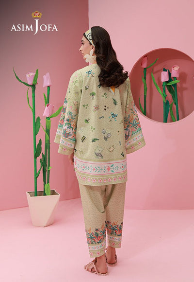 Asim Jofa | Eid Pret | AJPB-280-Brand:Asim Jofa-Type:Ladies Clothes-Mint-Lawn-House of Maryam- Buy in UK, USA