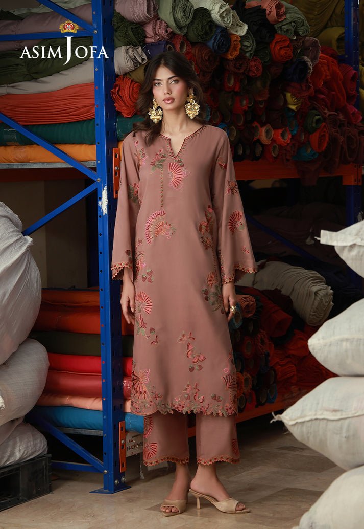 Asim Jofa | Luxury Pret | AJLPF-04-Brand:Asim Jofa-Type:Ladies Clothes-Toupe Gold-Silk-House of Maryam- Buy in UK, USA