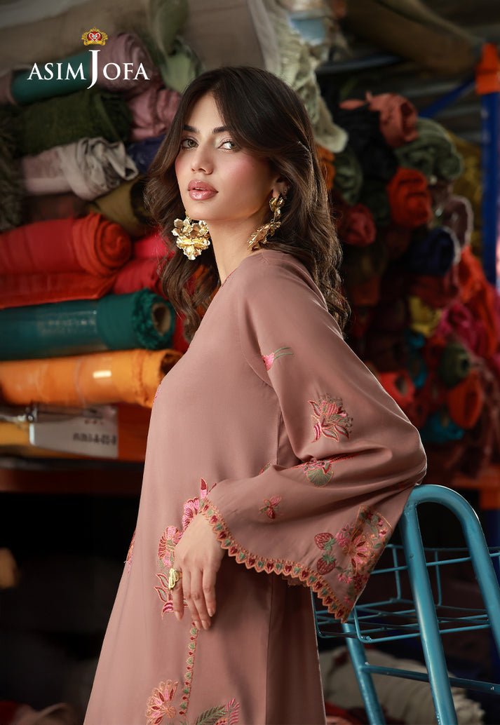 Asim Jofa | Luxury Pret | AJLPF-04-Brand:Asim Jofa-Type:Ladies Clothes-Toupe Gold-Silk-House of Maryam- Buy in UK, USA