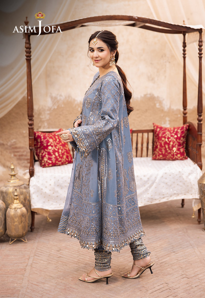 Asim Jofa | Chikankari Eid24 | AJCE-12 by Designer Asim Jofa - House of Maryam - Pakistani Designer Ethnic Wear in {{ shop.shopifyCountryName }}