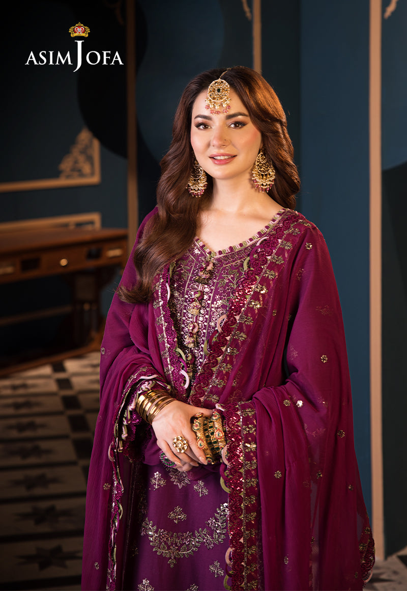 Asim Jofa | Fasana e Ishq Eid Luxury Lawn | AJFI-11