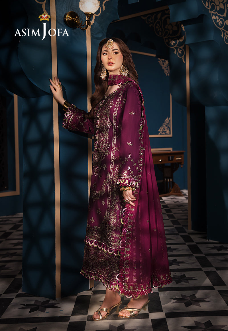 Asim Jofa | Fasana e Ishq Eid Luxury Lawn | AJFI-11