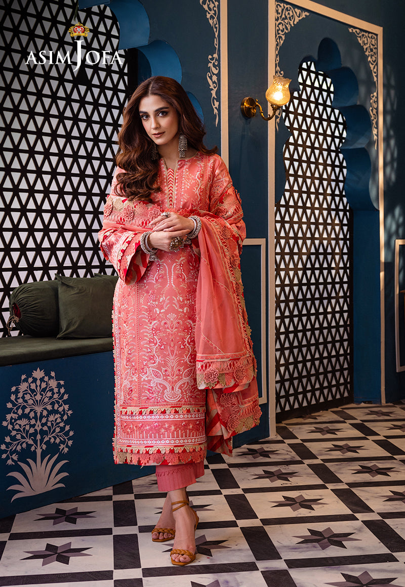 Asim Jofa | Fasana e Ishq Eid Luxury Lawn | AJFI-07 by Designer Asim Jofa - House of Maryam - Pakistani Designer Ethnic Wear in {{ shop.shopifyCountryName }}