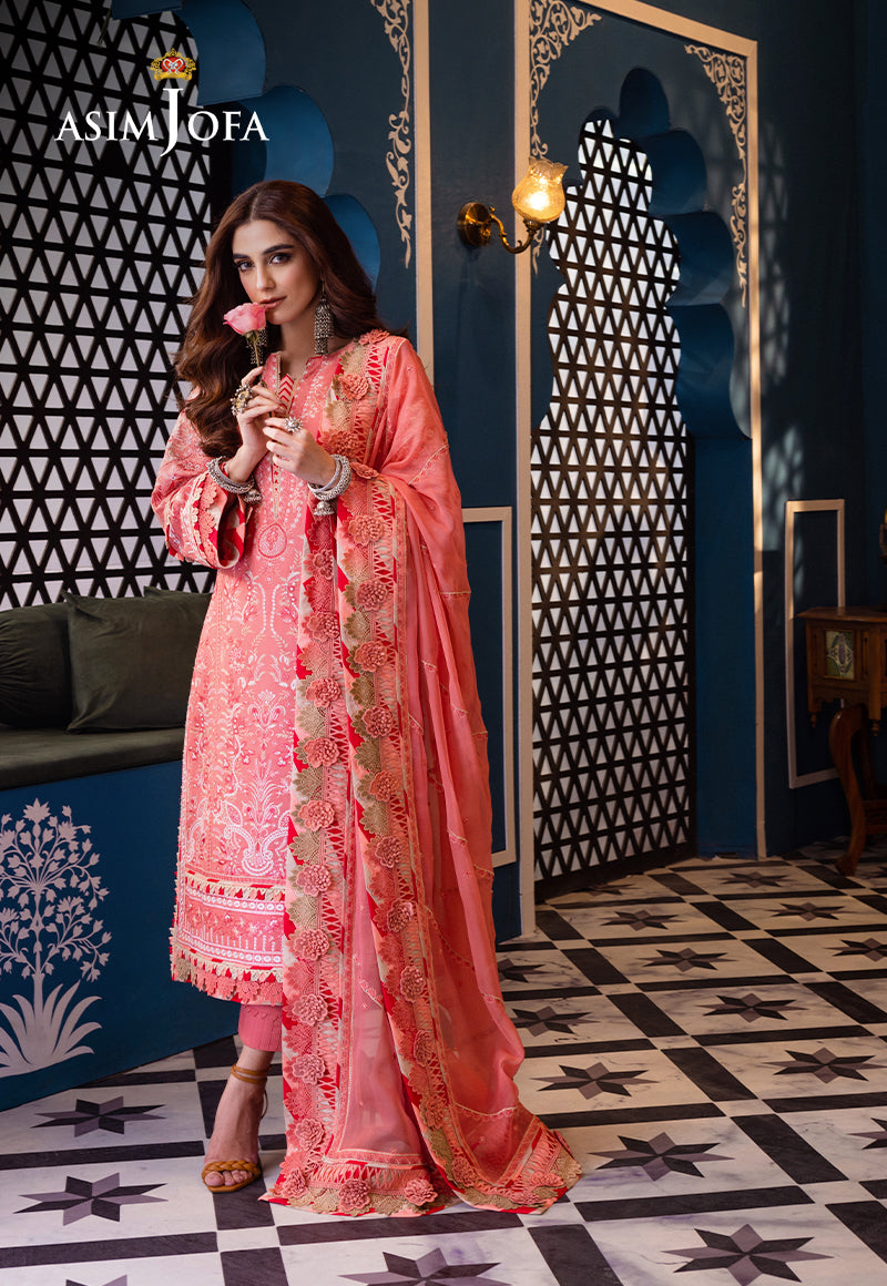 Asim Jofa | Fasana e Ishq Eid Luxury Lawn | AJFI-07