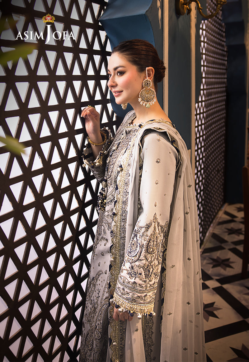 Asim Jofa | Fasana e Ishq Eid Luxury Lawn | AJFI-28