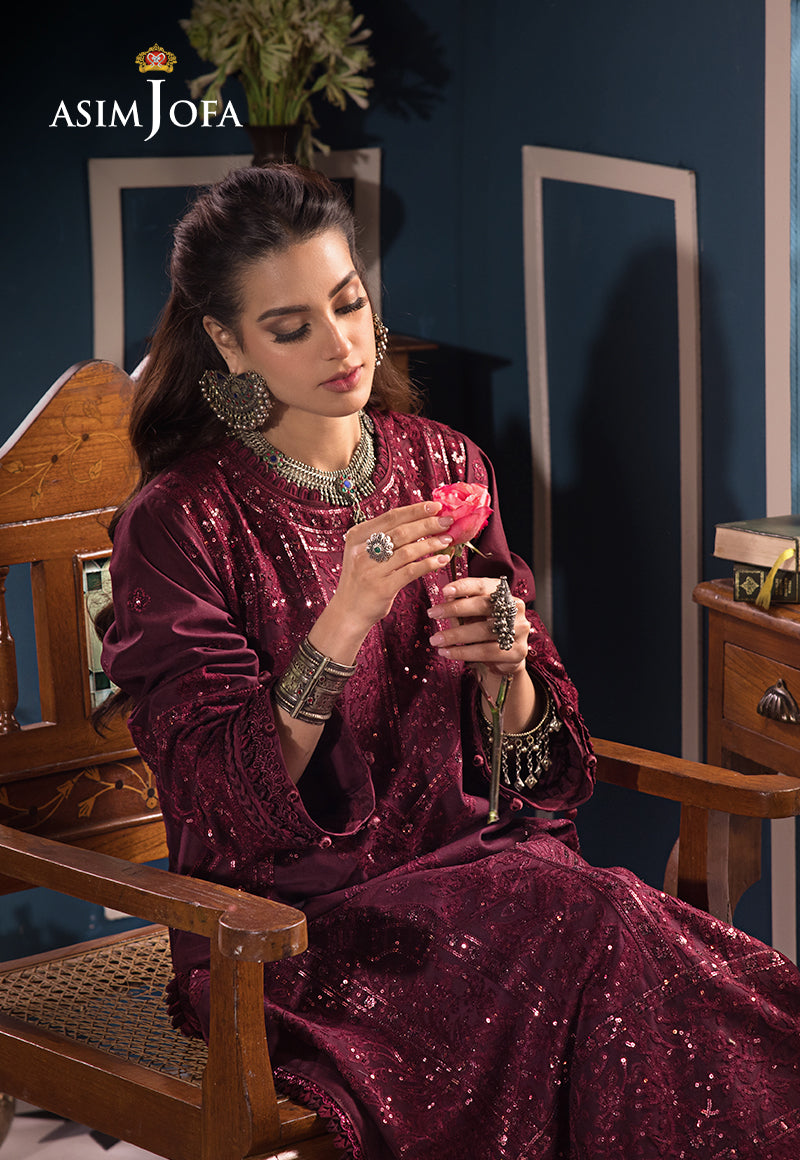 Asim Jofa | Fasana e Ishq Eid Luxury Lawn | AJFI-09