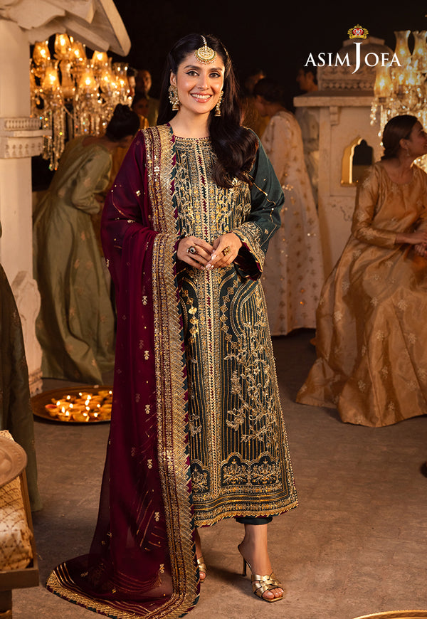 Asim Jofa | Shehnai Festive Collection | AJSH-20 -  Asim Jofa Formal -  House of Maryam