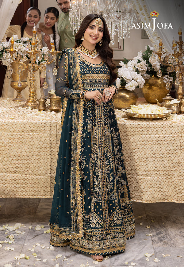 Asim Jofa | Shehnai Festive Collection | AJSH-18 by Designer Asim Jofa - House of Maryam - Pakistani Designer Ethnic Wear in {{ shop.shopifyCountryName }}