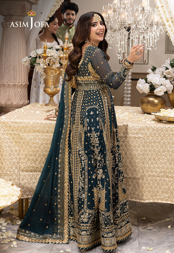 Asim Jofa | Shehnai Festive Collection | AJSH-18 by Designer Asim Jofa - House of Maryam - Pakistani Designer Ethnic Wear in {{ shop.shopifyCountryName }}