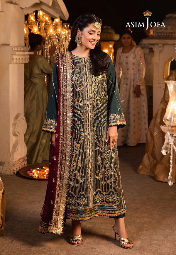 Asim Jofa | Shehnai Festive Collection | AJSH-20 -  Asim Jofa Formal -  House of Maryam