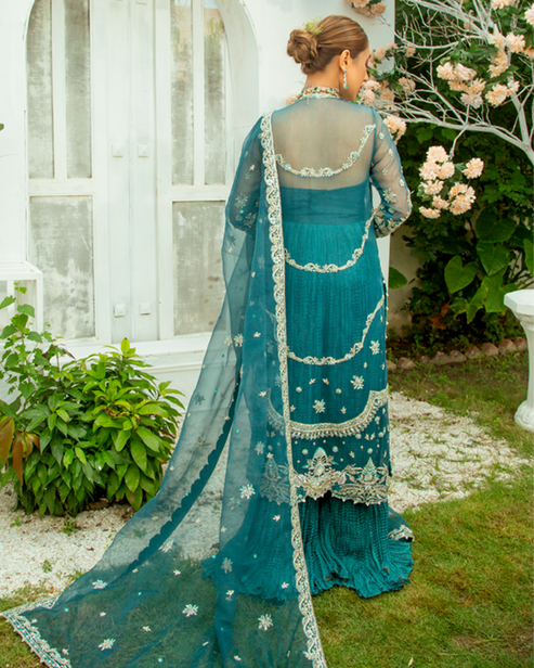 Nyra | Wedding Formals 24 | Aurora by Designer Nyra - House of Maryam - Pakistani Designer Ethnic Wear in {{ shop.shopifyCountryName }}