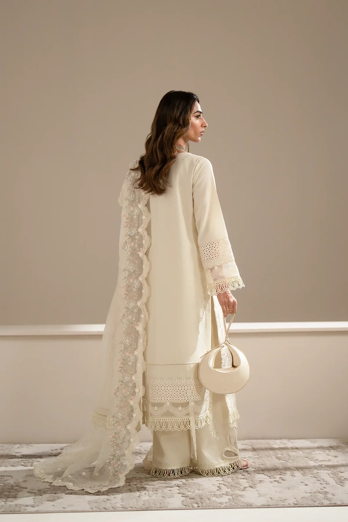 Azzal | Aghaaz Luxury Lawn | Mashl -  Azzal Luxury - Original Designer Dress - House of Maryam