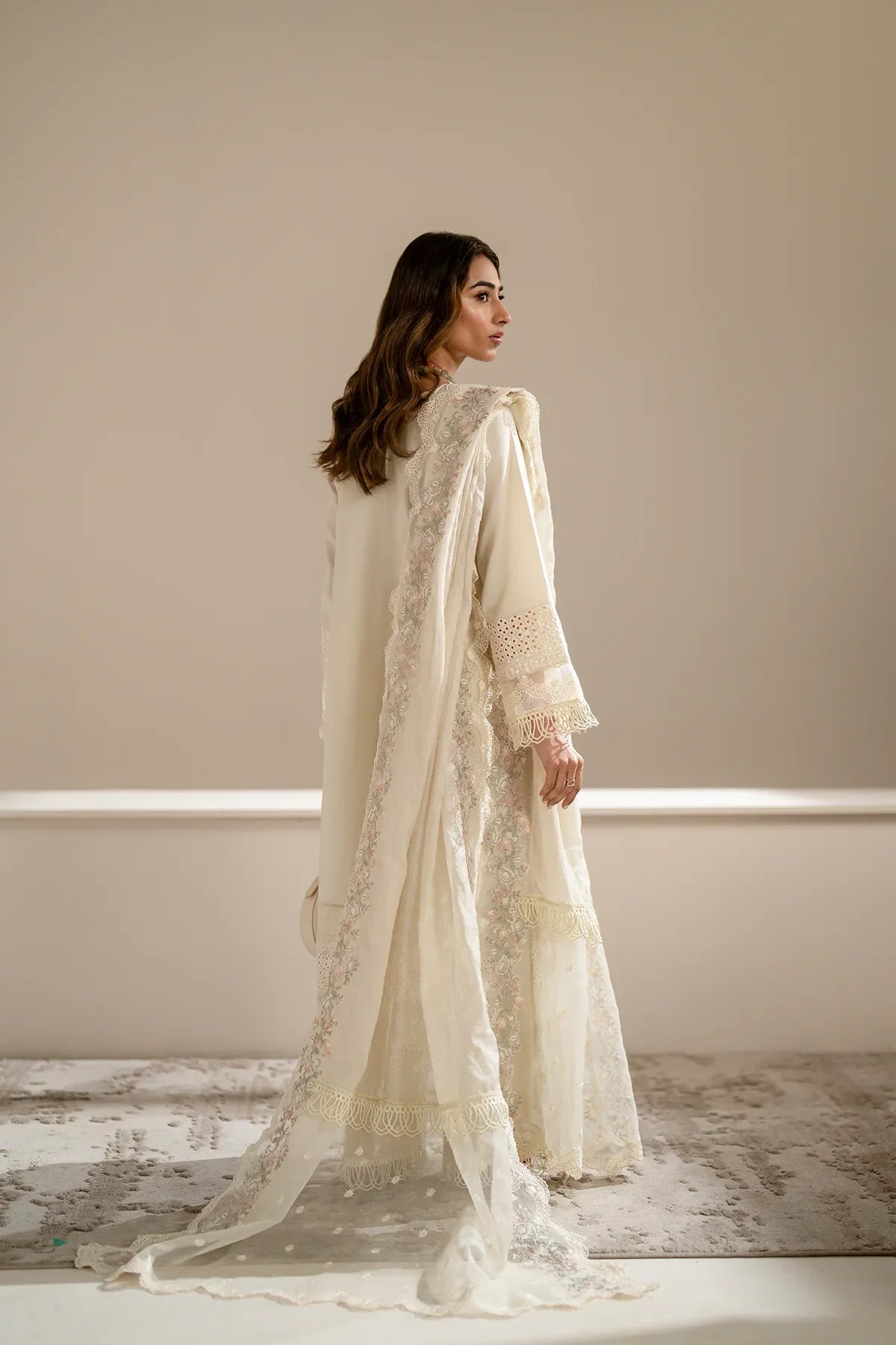 Azzal | Aghaaz Luxury Lawn | Mashl -  Azzal Luxury - Original Designer Dress - House of Maryam