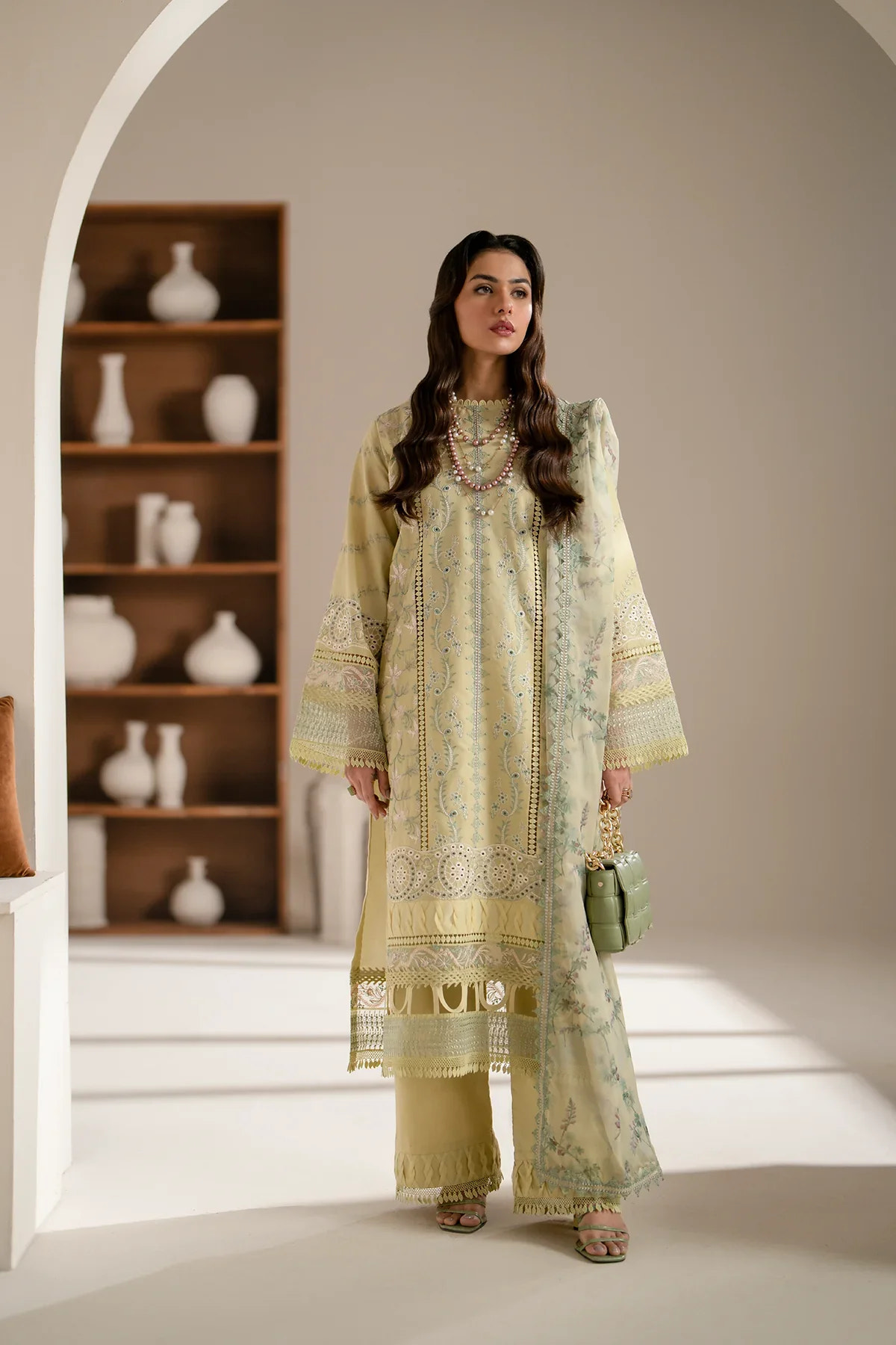 Azzal | Aghaaz Luxury Lawn | Jehaan -  Azzal Luxury - Original Designer Dress - House of Maryam