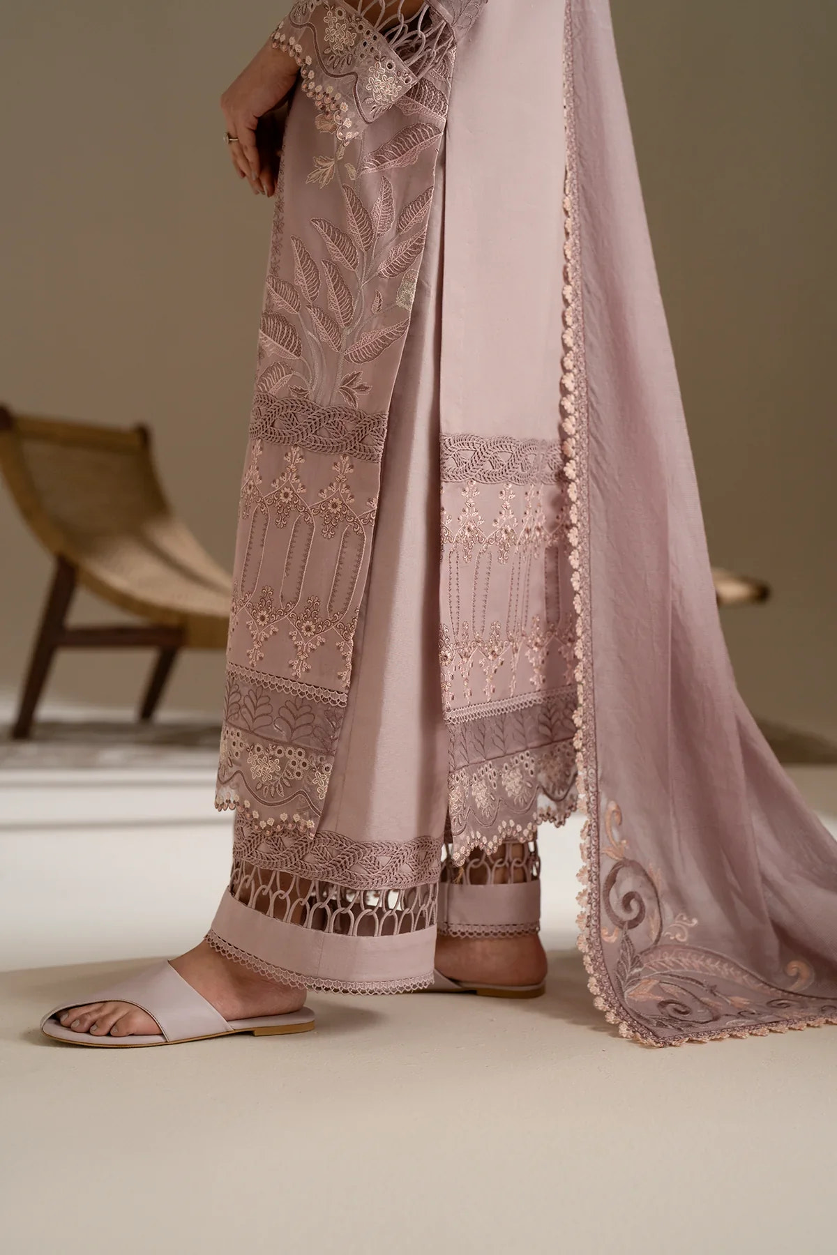 Azzal | Aghaaz Luxury Lawn | Rukhsaar -  Azzal Luxury - Original Designer Dress - House of Maryam