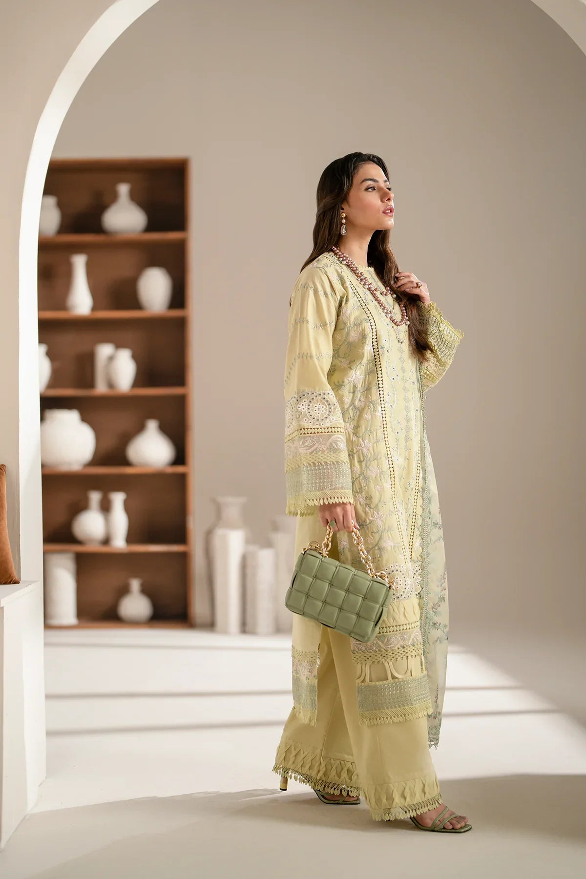 Azzal | Aghaaz Luxury Lawn | Jehaan -  Azzal Luxury - Original Designer Dress - House of Maryam