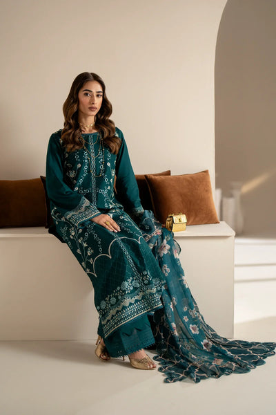 Azzal | Aghaaz Luxury Lawn | Mehr -  Azzal Luxury - Original Designer Dress - House of Maryam