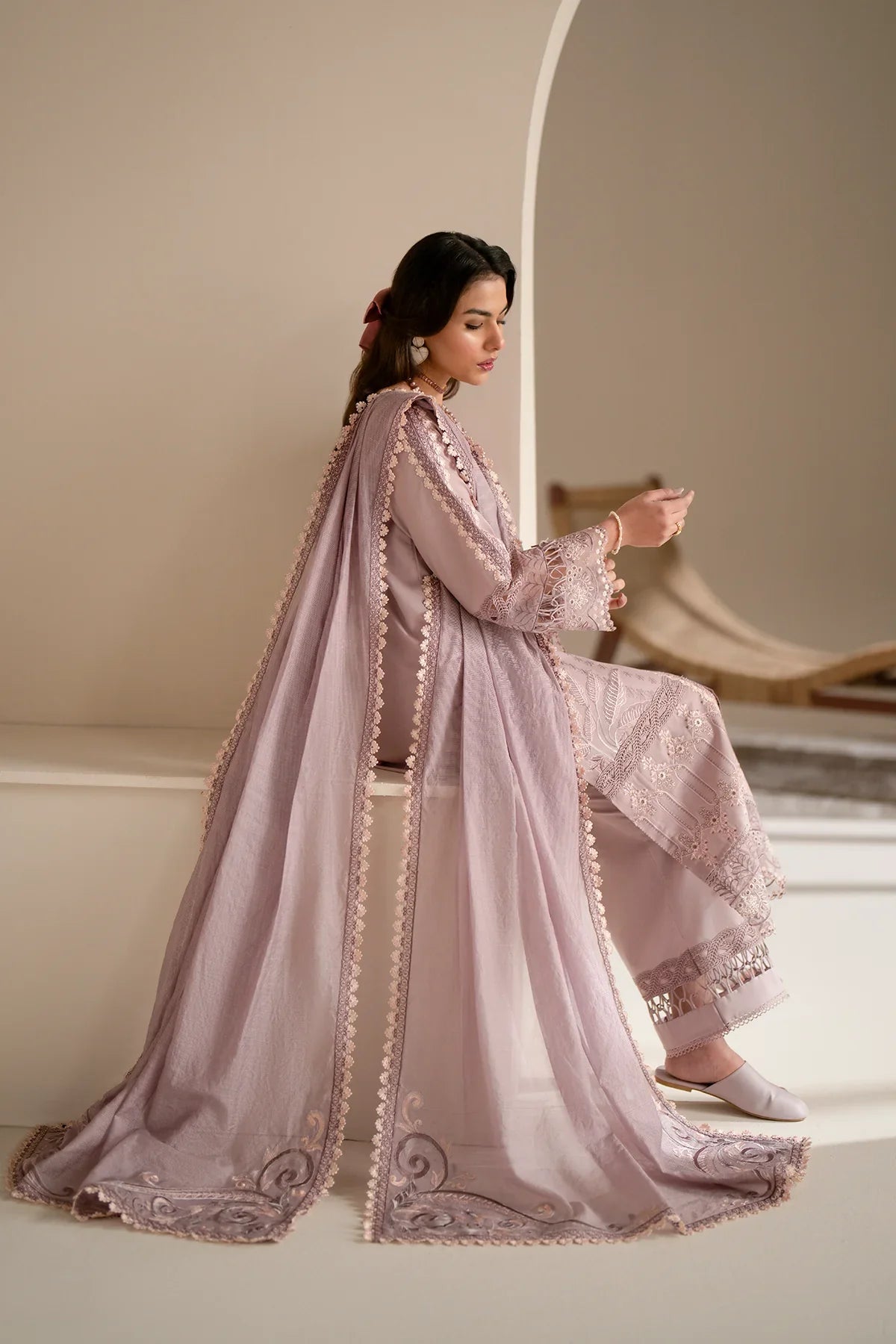 Azzal | Aghaaz Luxury Lawn | Rukhsaar -  Azzal Luxury - Original Designer Dress - House of Maryam