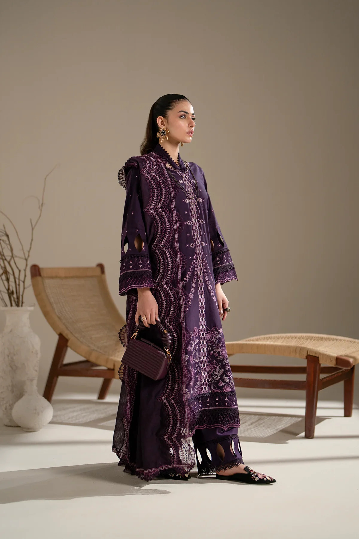 Azzal | Aghaaz Luxury Lawn | Aroma -  Azzal Luxury - Original Designer Dress - House of Maryam
