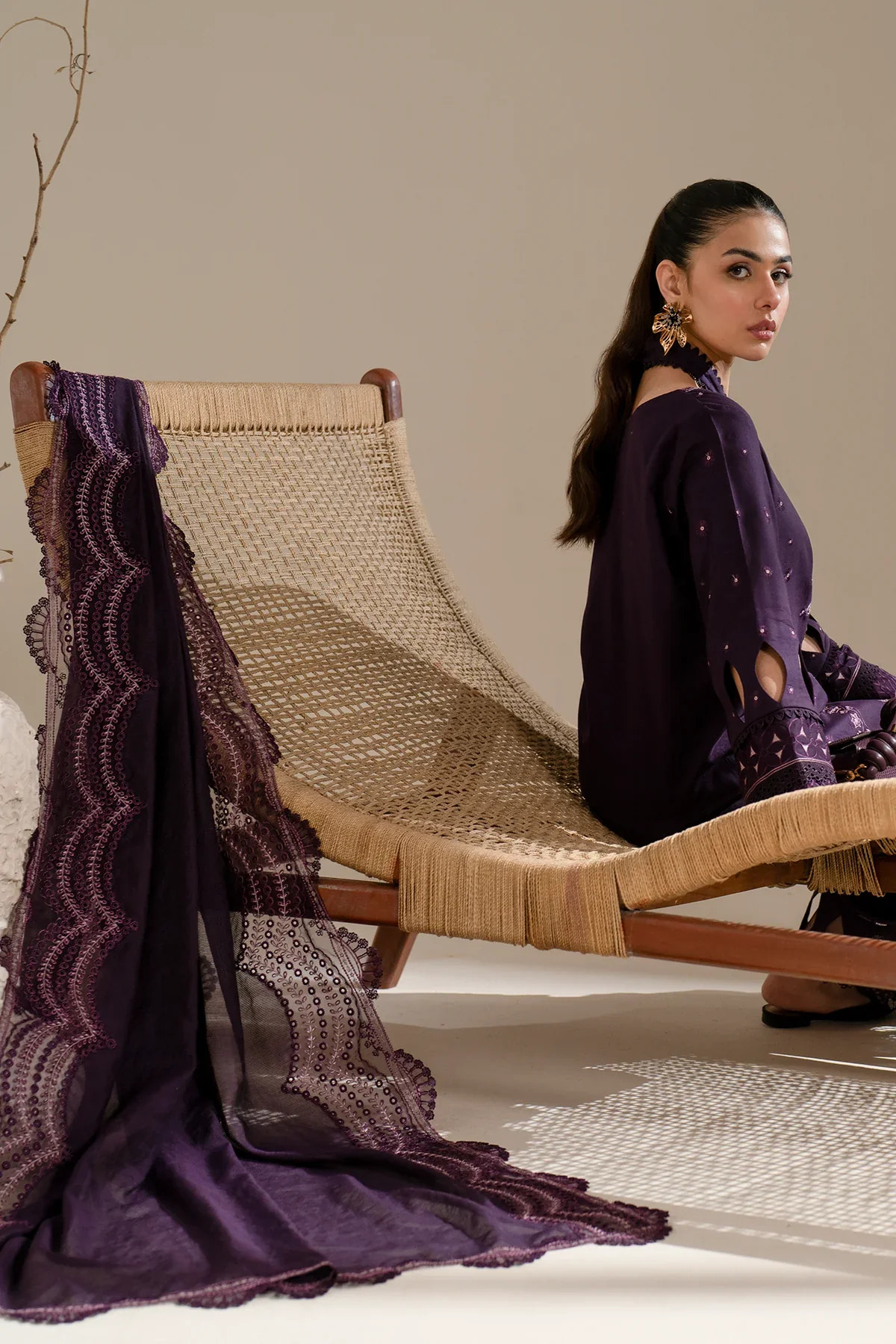 Azzal | Aghaaz Luxury Lawn | Aroma -  Azzal Luxury - Original Designer Dress - House of Maryam