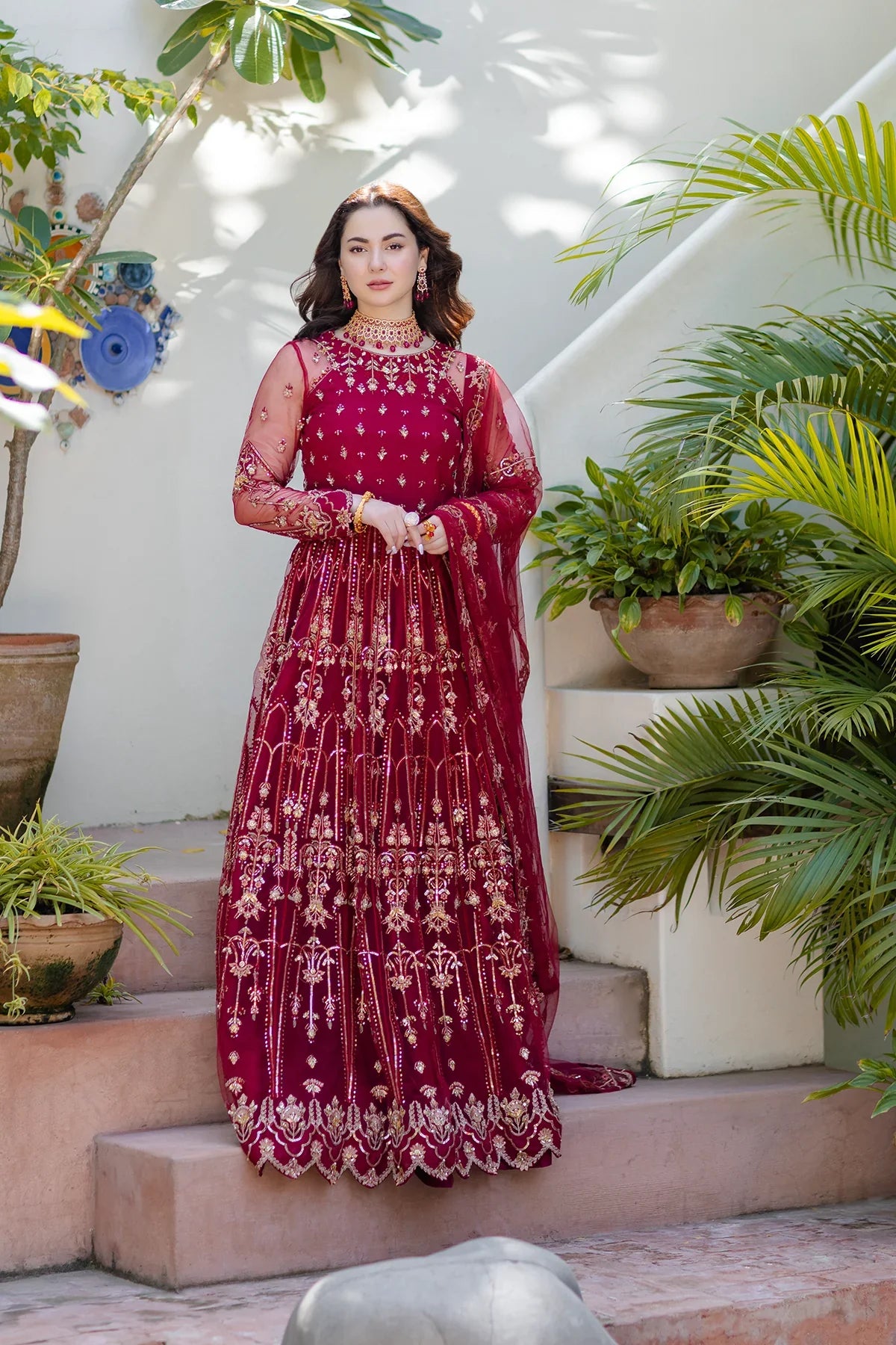 Azzal | Noor Wedding Formals | Gulaab -  Azzal Bridal - Original Designer Dress - House of Maryam