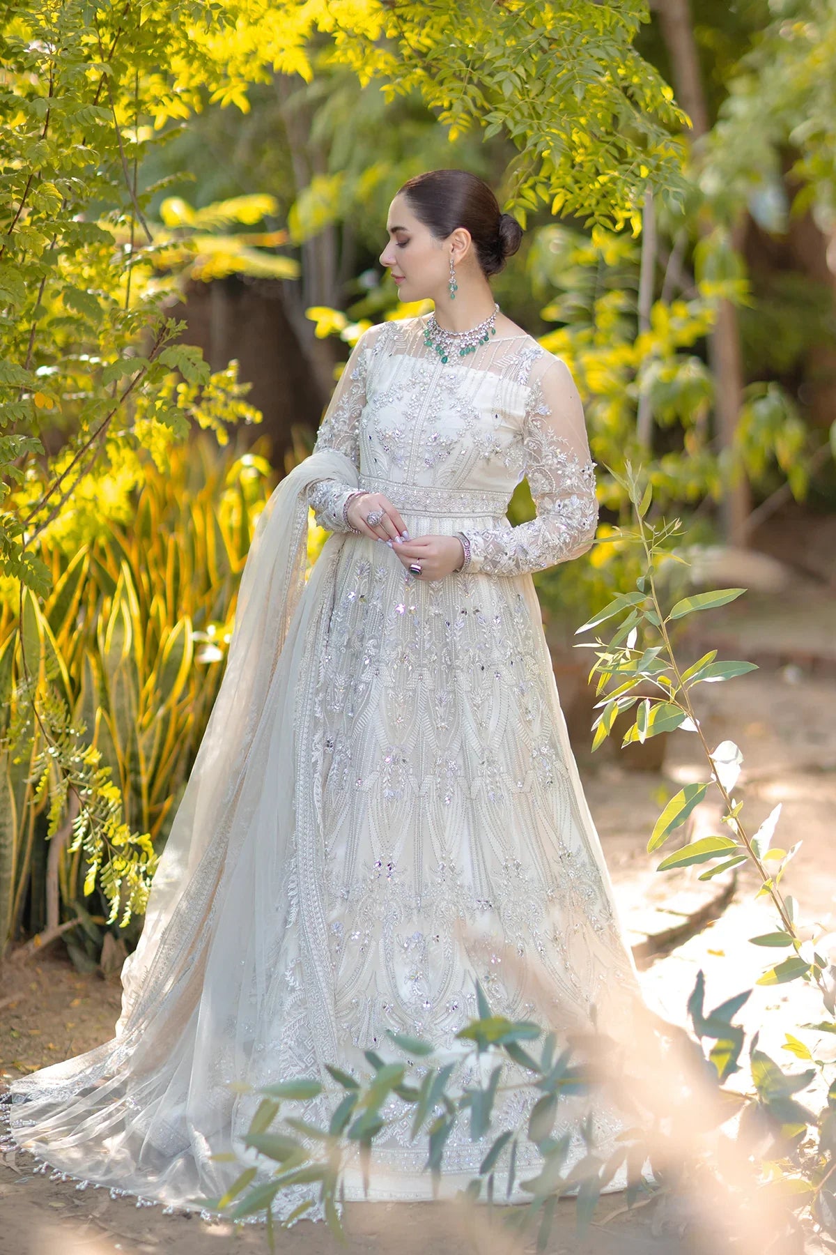 Azzal | Noor Wedding Formals | Safed -  Azzal Bridal - Original Designer Dress - House of Maryam