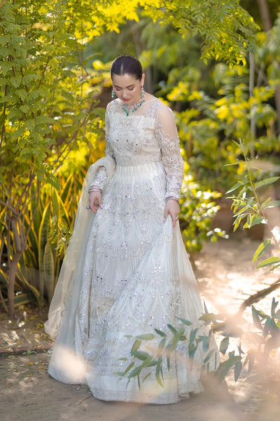 Azzal | Noor Wedding Formals | Safed -  Azzal Bridal - Original Designer Dress - House of Maryam