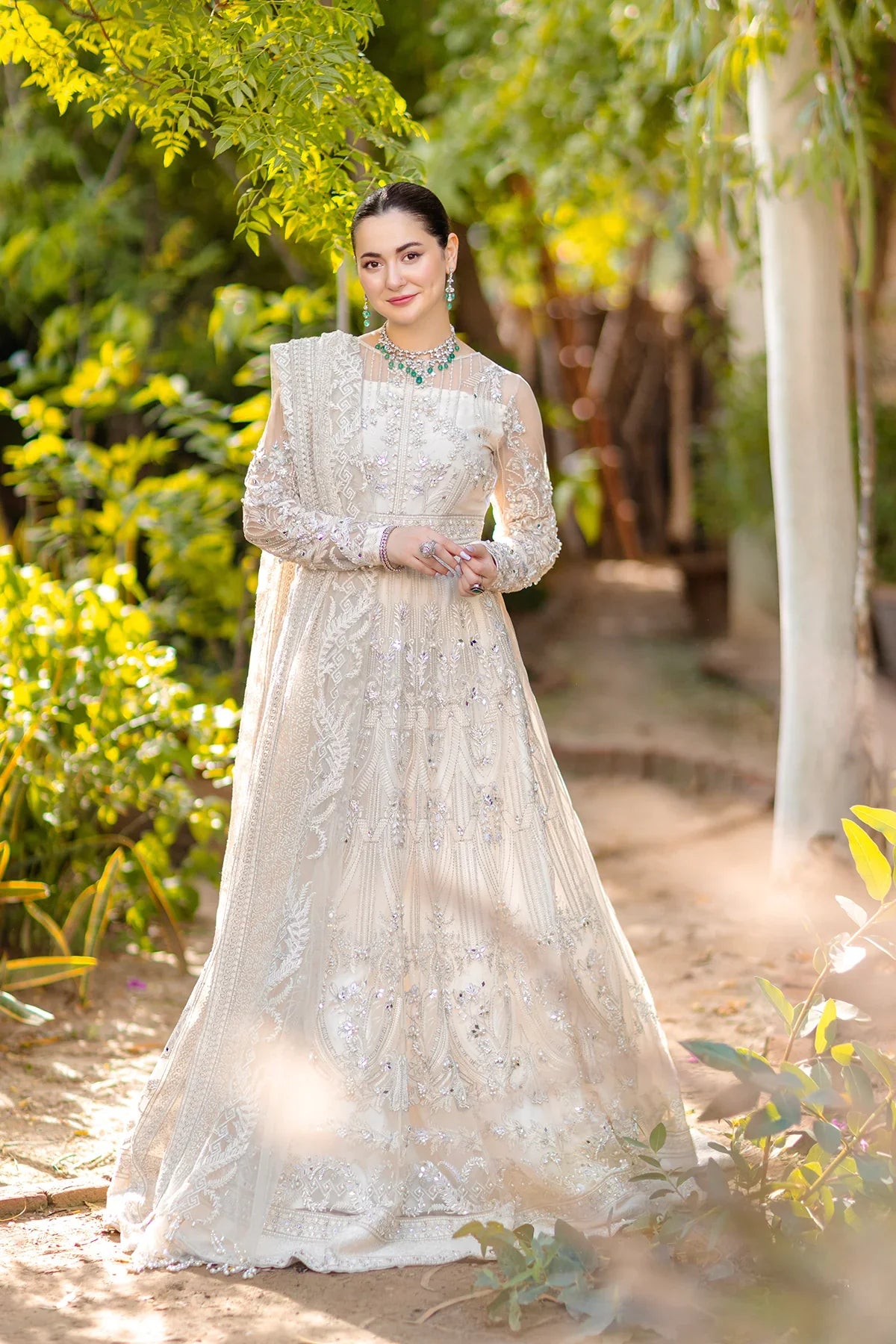 Azzal | Noor Wedding Formals | Safed -  Azzal Bridal - Original Designer Dress - House of Maryam