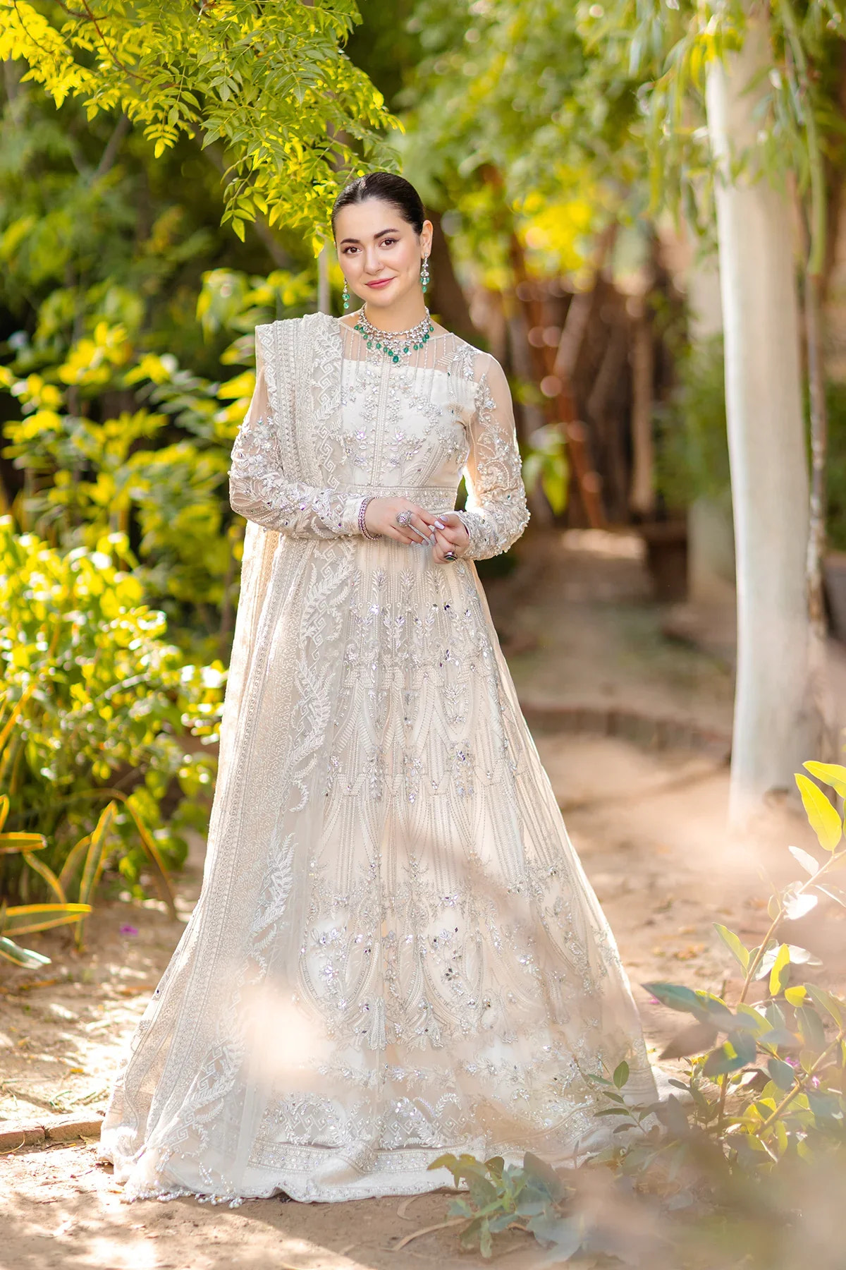 Azzal | Noor Wedding Formals | Safed -  Azzal Bridal - Original Designer Dress - House of Maryam