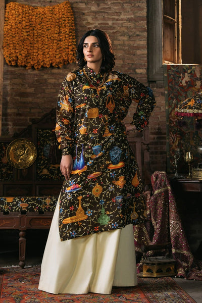 Fahad Hussayn | Lawn Banger | Ayyar -  Fahad Hussayn Ladies Clothes - Original Designer Dress - House of Maryam