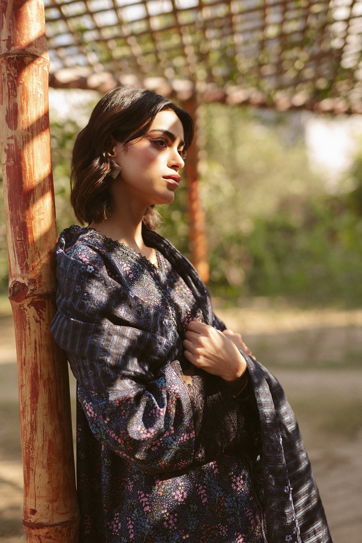 Ayzel | The Bare Minimum | Aziel-Brand:Ayzel-Type:Ladies Clothes-Black-Lawn-House of Maryam- Buy in UK, USA
