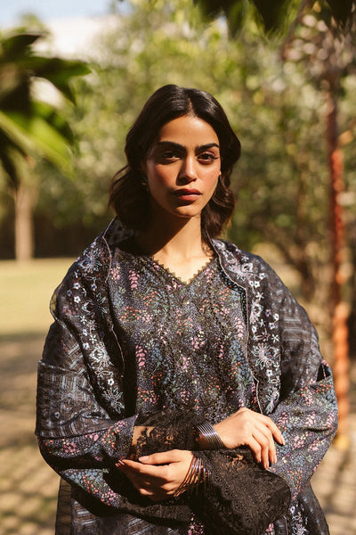 Ayzel | The Bare Minimum | Aziel-Brand:Ayzel-Type:Ladies Clothes-Black-Lawn-House of Maryam- Buy in UK, USA