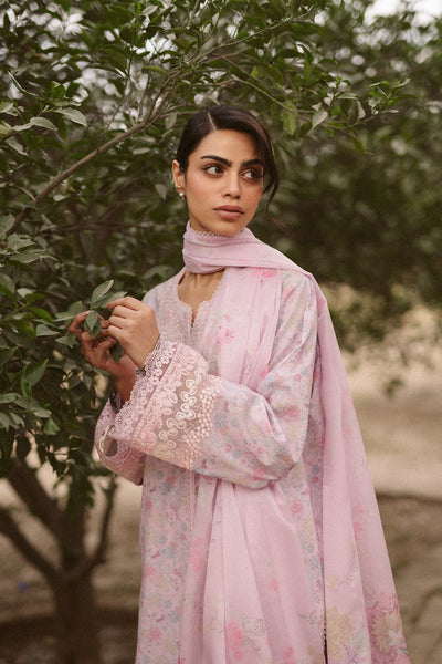 Ayzel | The Bare Minimum | Selis-Brand:Ayzel-Type:Ladies Clothes-Lilac-Lawn-House of Maryam- Buy in UK, USA