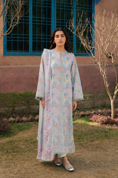 Ayzel | The Bare Minimum | Vivezza-Brand:Ayzel-Type:Ladies Clothes-Pastel Blue-Lawn-House of Maryam- Buy in UK, USA
