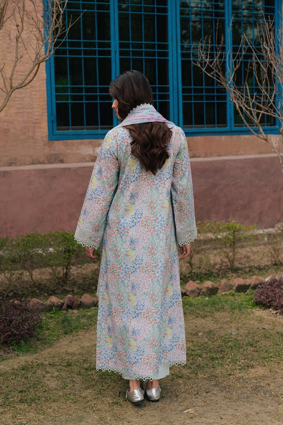 Ayzel | The Bare Minimum | Vivezza-Brand:Ayzel-Type:Ladies Clothes-Pastel Blue-Lawn-House of Maryam- Buy in UK, USA