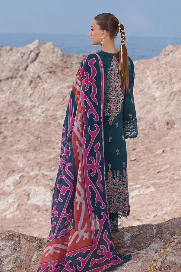 Ayzel | Tropicana Lawn 24 | Peacock -  Ayzel Casuals - Original Designer Dress - House of Maryam