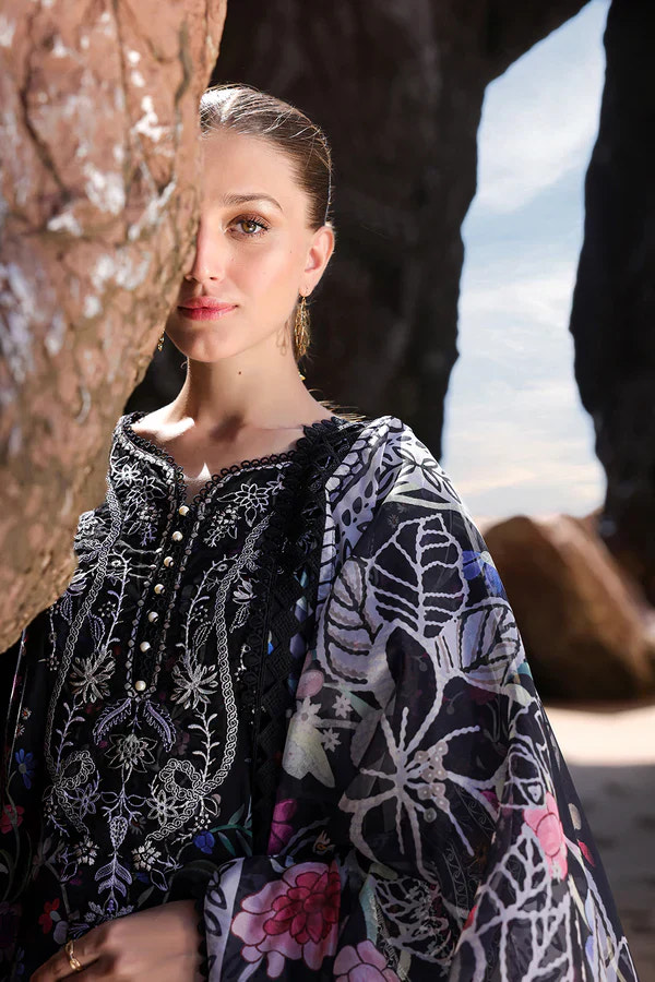 Ayzel | Tropicana Lawn 24 | Chloe -  Ayzel Casuals - Original Designer Dress - House of Maryam