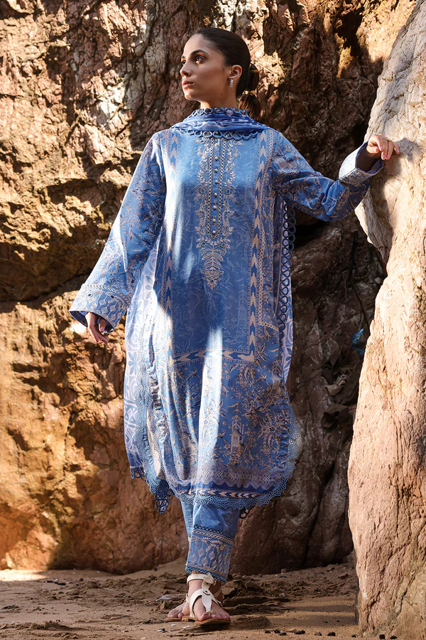Ayzel | Tropicana Lawn 24 | Veronica -  Ayzel Casuals - Original Designer Dress - House of Maryam