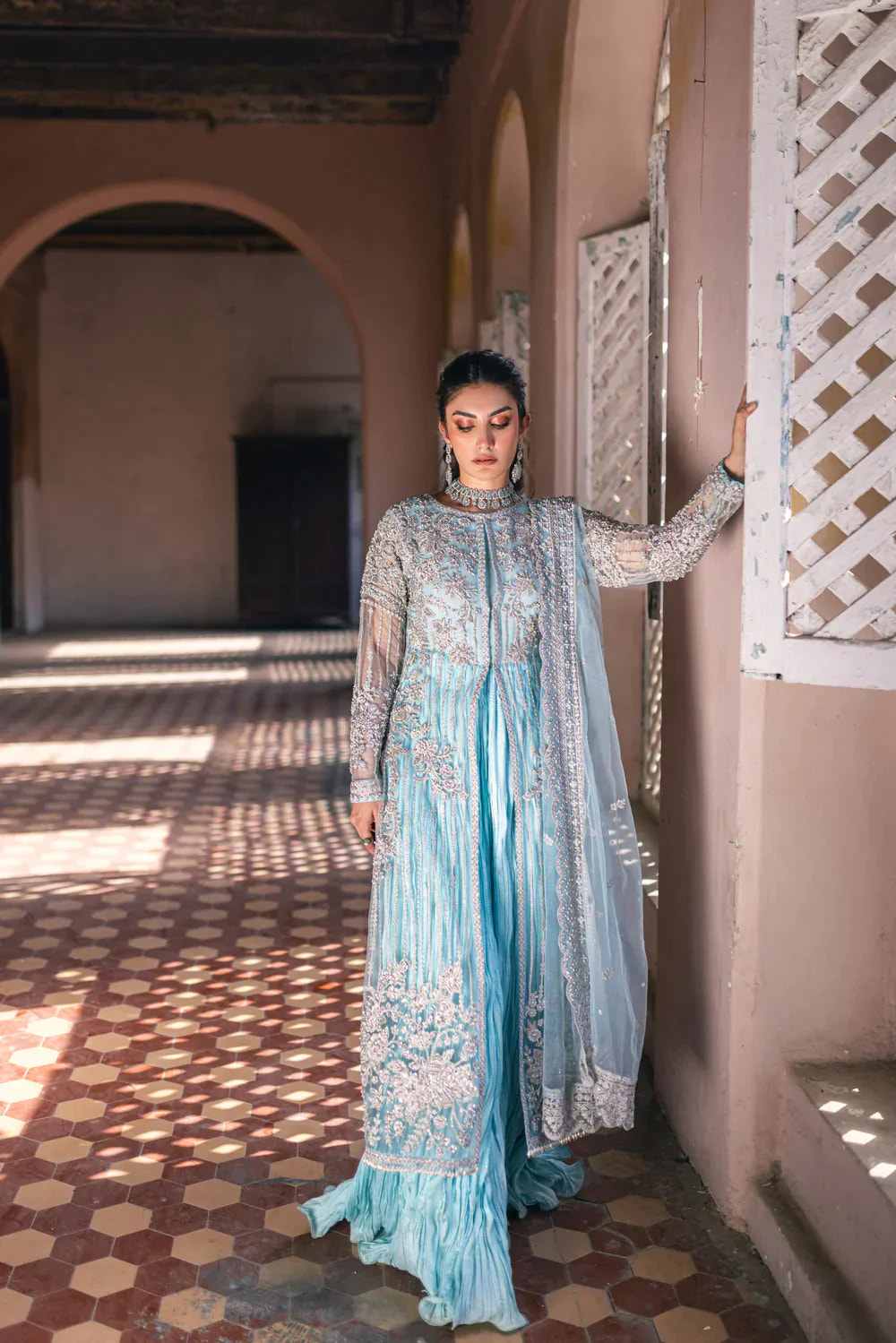 Azure | Wedding Edit 23 | Mah Jabeen -  Azure Bridal - Original Designer Dress - House of Maryam