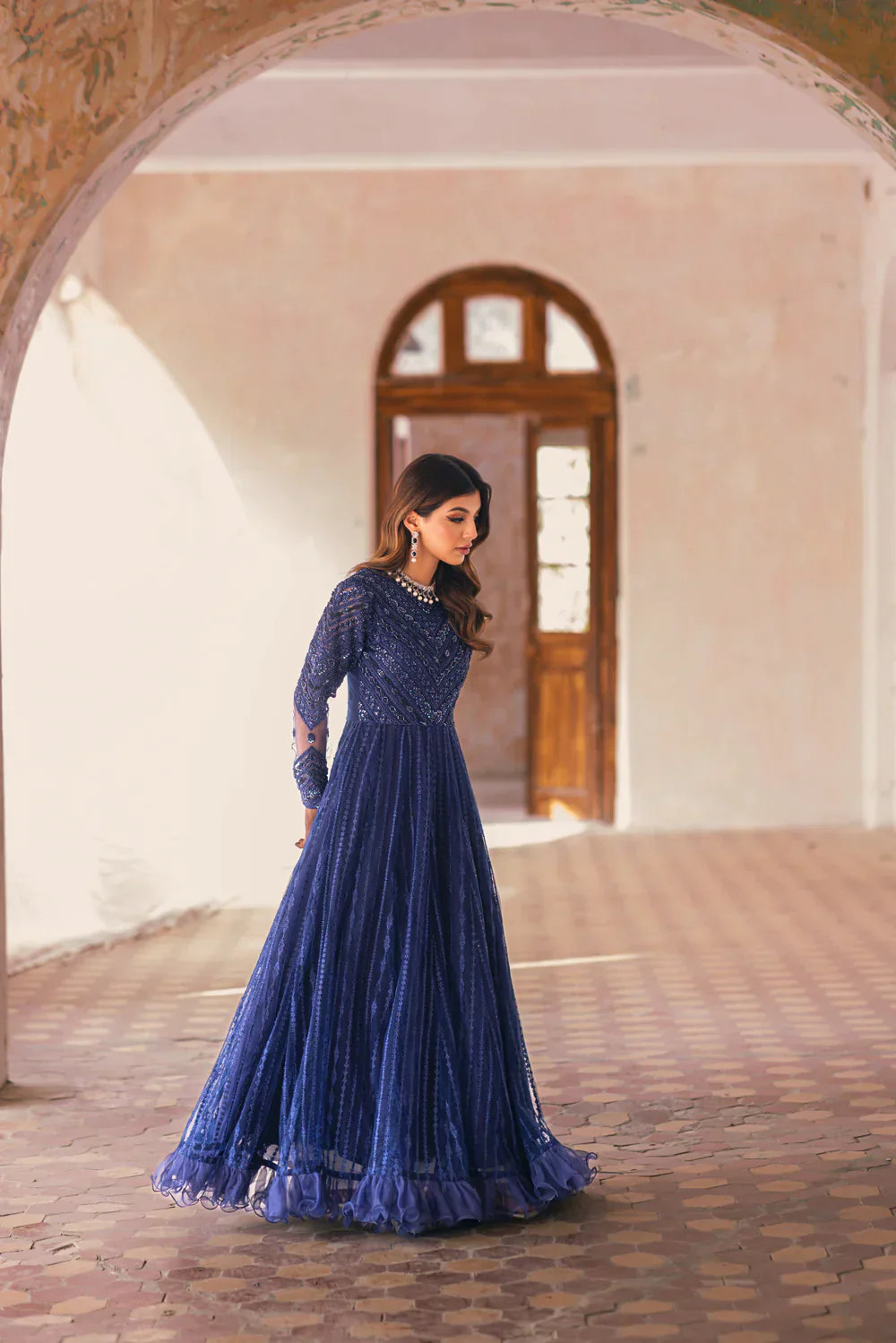Azure | Wedding Edit 23 | Ghazal -  Azure Bridal - Original Designer Dress - House of Maryam