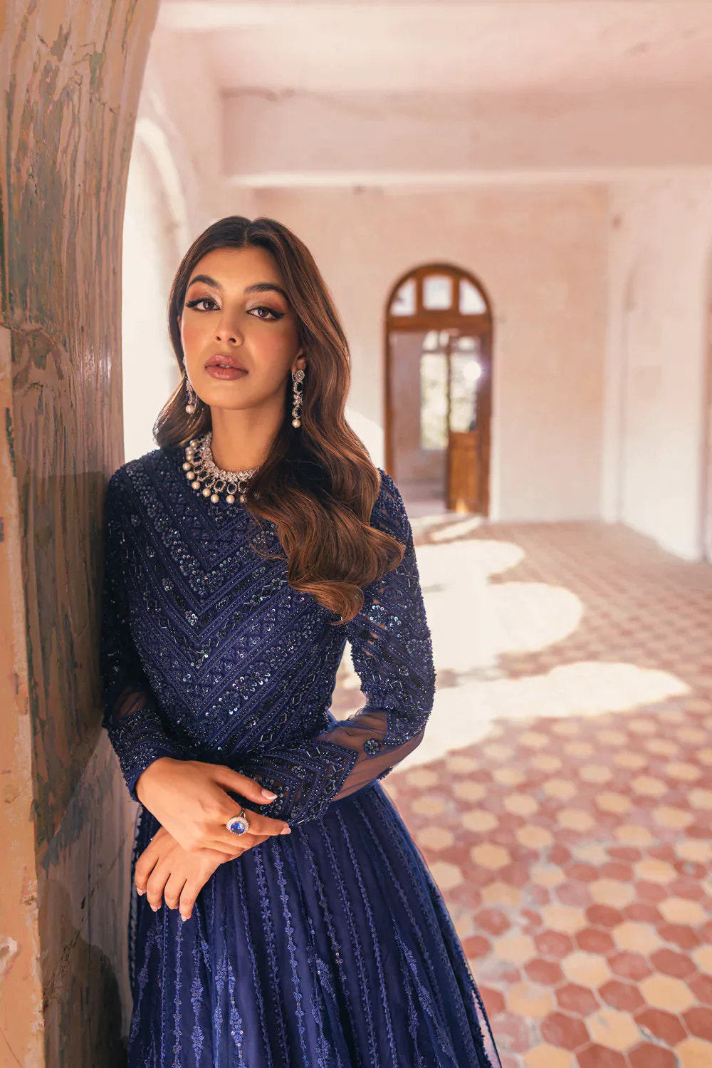 Azure | Wedding Edit 23 | Ghazal -  Azure Bridal - Original Designer Dress - House of Maryam
