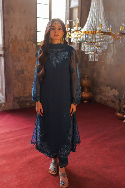 Azure | Ensembles Embroidered Formals | Botanical Bliss -  Azure Formal - Original Designer Dress - House of Maryam