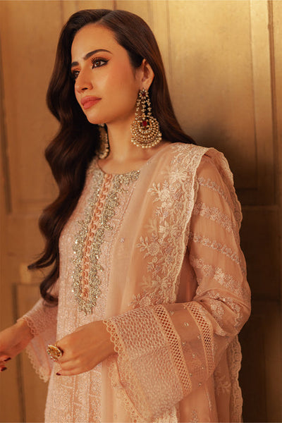 Azure | Ensembles Embroidered Formals | Coral Haze -  Azure Formal - Original Designer Dress - House of Maryam