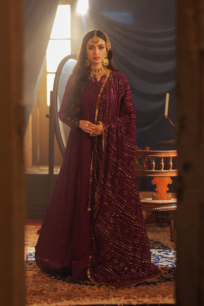 Azure | Ensembles Embroidered Formals | Mysterious Fairy -  Azure Formal - Original Designer Dress - House of Maryam