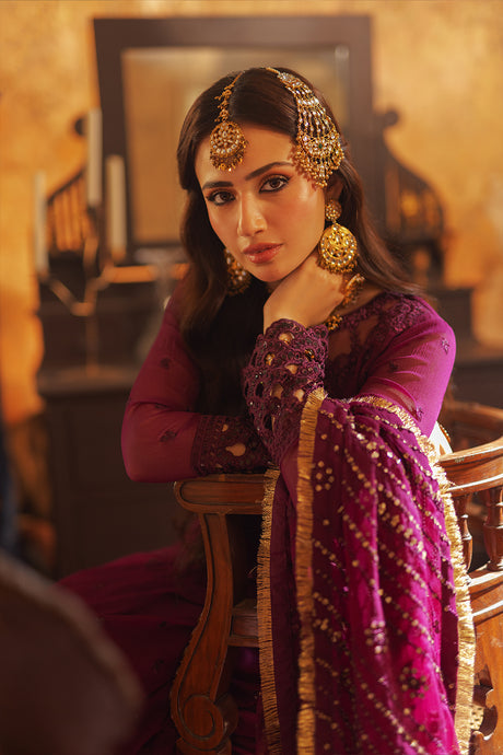 Azure | Ensembles Embroidered Formals | Mysterious Fairy -  Azure Formal - Original Designer Dress - House of Maryam