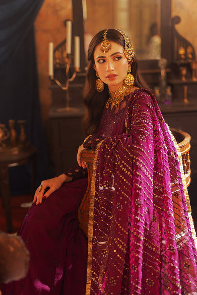 Azure | Ensembles Embroidered Formals | Mysterious Fairy -  Azure Formal - Original Designer Dress - House of Maryam
