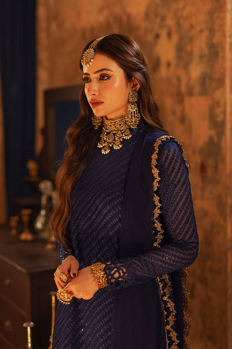 Azure | Ensembles Embroidered Formals | Aqua Serene -  Azure Formal - Original Designer Dress - House of Maryam