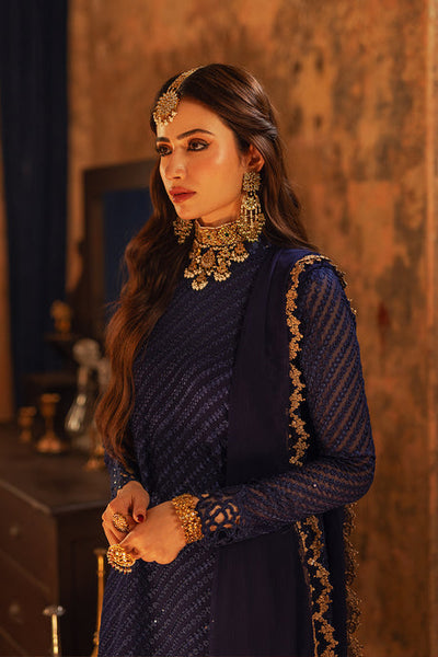 Azure | Ensembles Embroidered Formals | Aqua Serene -  Azure Formal - Original Designer Dress - House of Maryam