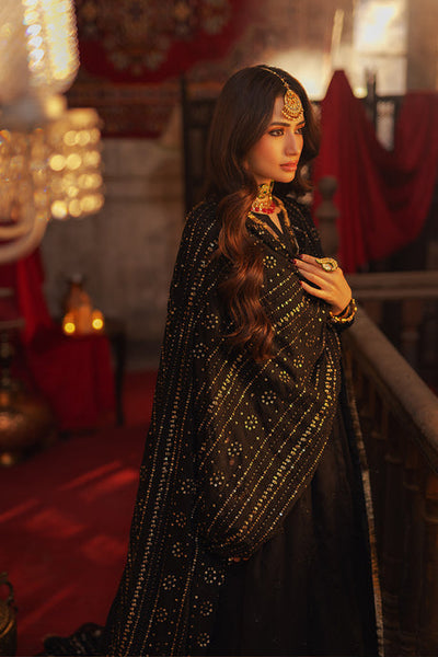 Azure | Ensembles Embroidered Formals | Noir Majesty -  Azure Formal - Original Designer Dress - House of Maryam